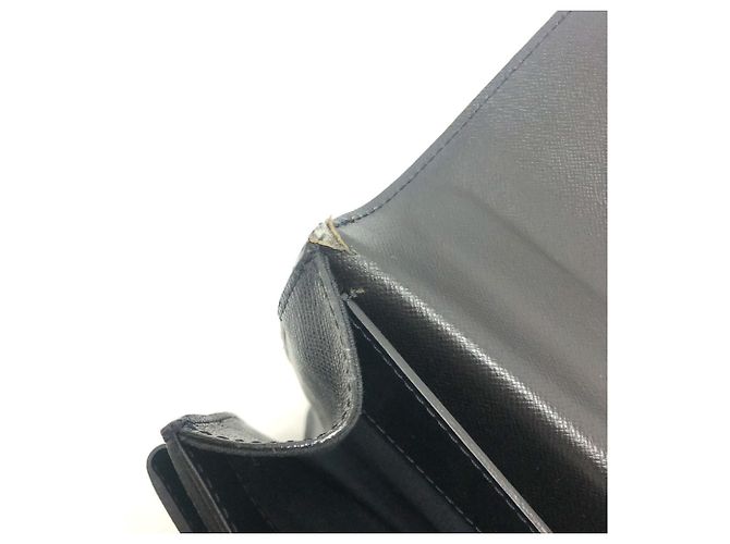 Borsa Documenti Louis Vuitton Taiga Neo Robusto 2 Nero Grigio - vista 15