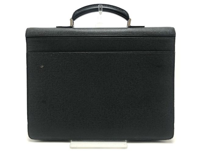 Borsa Documenti Louis Vuitton Taiga Neo Robusto 2 Nero Grigio - vista 3