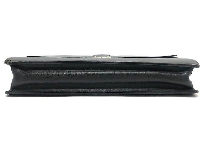 Borsa Documenti Louis Vuitton Taiga Neo Robusto 2 Nero Grigio - vista 4