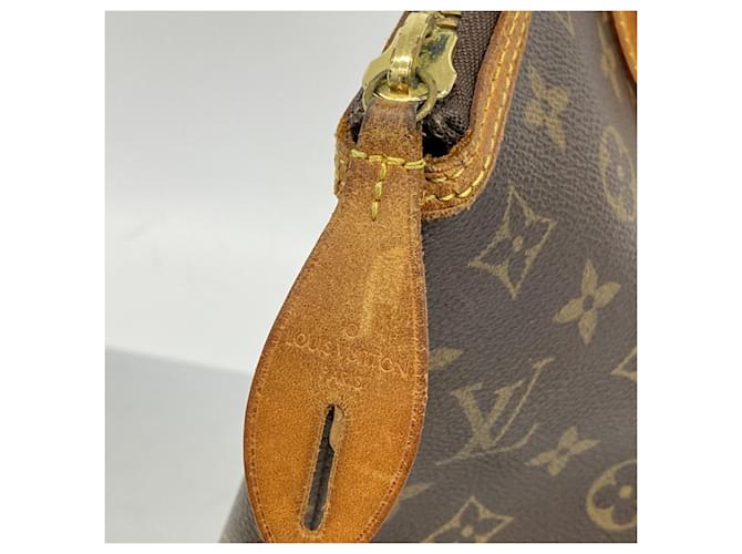 Borsa a mano verticale Lockit Monogram Louis Vuitton Marrone - vista 10