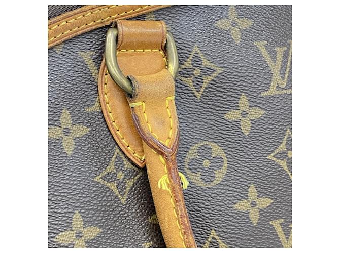 Borsa a mano verticale Lockit Monogram Louis Vuitton Marrone - vista 12