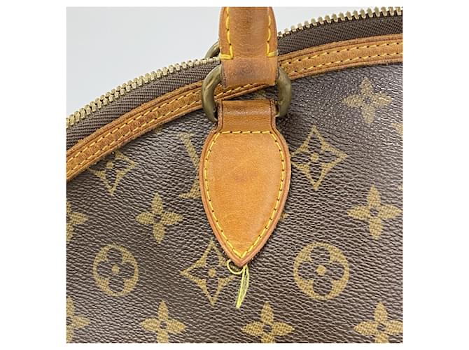 Borsa a mano verticale Lockit Monogram Louis Vuitton Marrone - vista 15