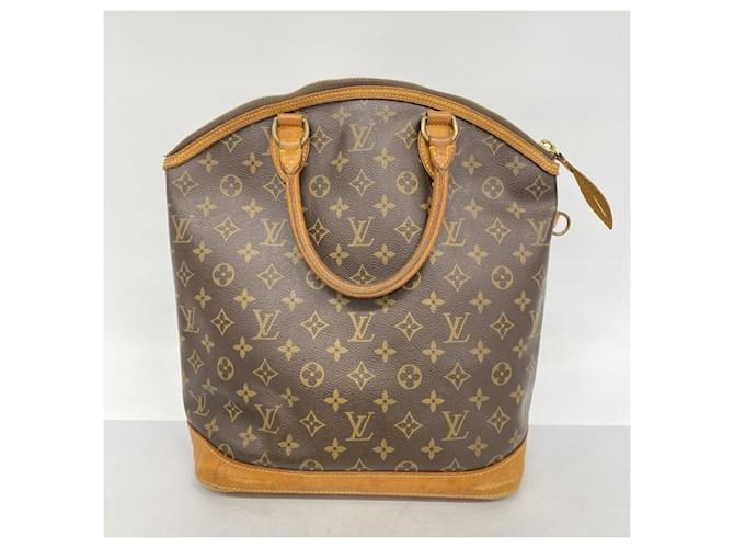 Borsa a mano verticale Lockit Monogram Louis Vuitton Marrone - vista 16