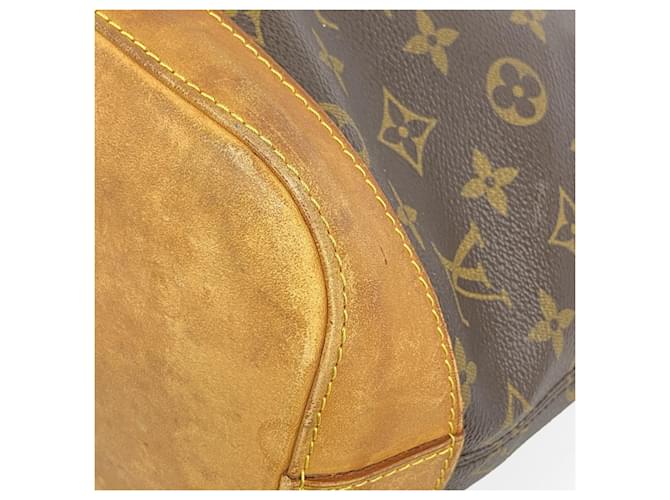 Borsa a mano verticale Lockit Monogram Louis Vuitton Marrone - vista 6