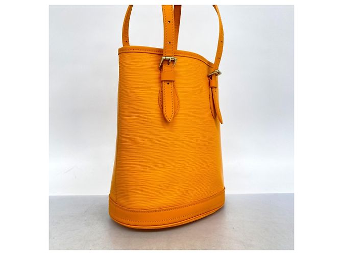 Louis Vuitton Epi Bucket PM Tote Bag Grau - Ansicht 2