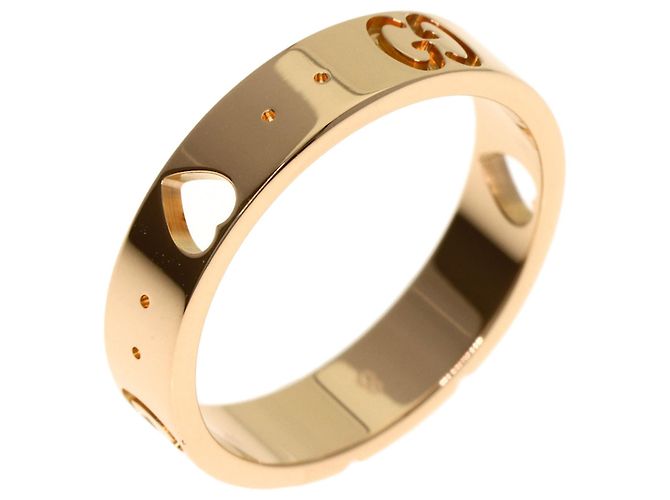 Anello a forma di cuore Icon Amor di Gucci in oro rosa 18K - vista 2