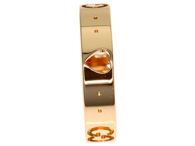 Anello a forma di cuore Icon Amor di Gucci in oro rosa 18K - vista 7