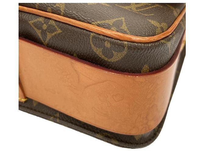 Borsa a Spalla Cartouchiere Monogramma Louis Vuitton Marrone - vista 4