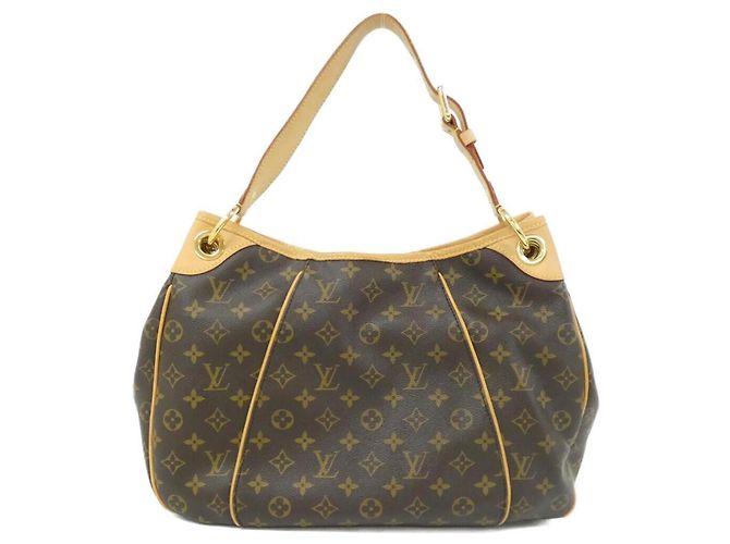 Borsa a Spalla Louis Vuitton Monogram Galliera PM Marrone Monogramma - vista 2