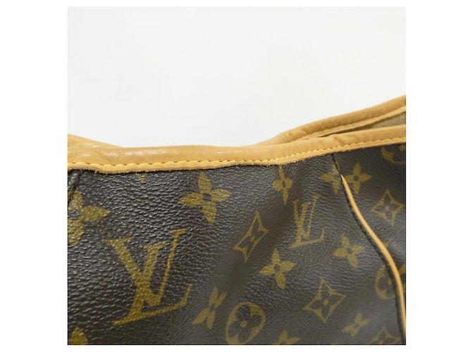 Borsa a Spalla Louis Vuitton Monogram Galliera PM Marrone Monogramma - vista 7