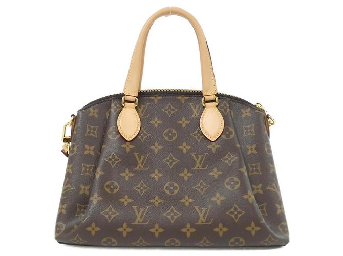 Borsa Louis Vuitton Monogram Rivoli PM Marrone Monogramma - vista 2