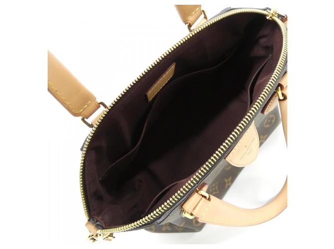 Borsa Louis Vuitton Monogram Rivoli PM Marrone Monogramma - vista 9