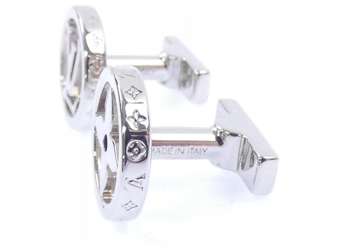Gemelli Louis Vuitton LV Catch M80188 Argento - vista 2