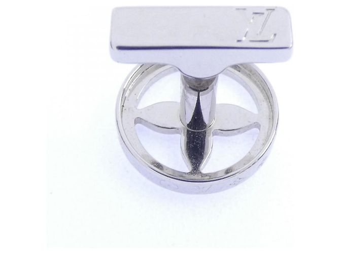 Gemelli Louis Vuitton LV Catch M80188 Argento - vista 4
