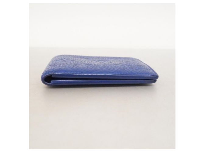 Louis Vuitton Taurillon Leather Slender Wallet M80590 Blue - view 2
