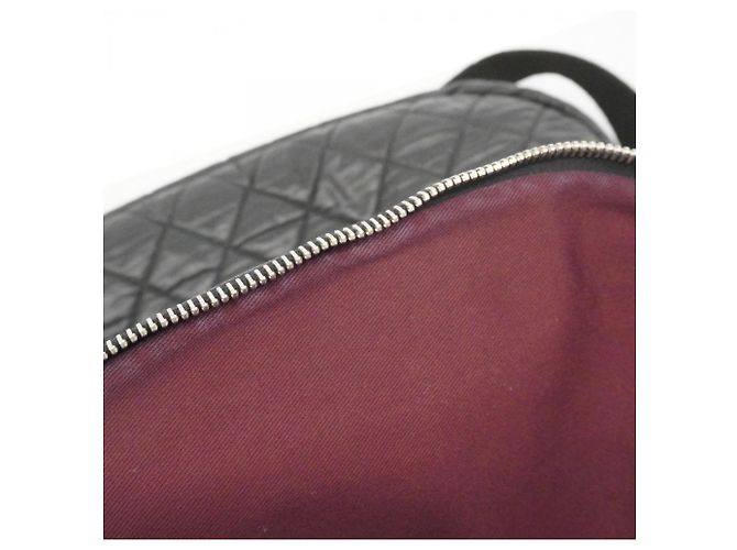 Borsa a Spalla in Nylon Nero Chanel Coco Cocoon - vista 13