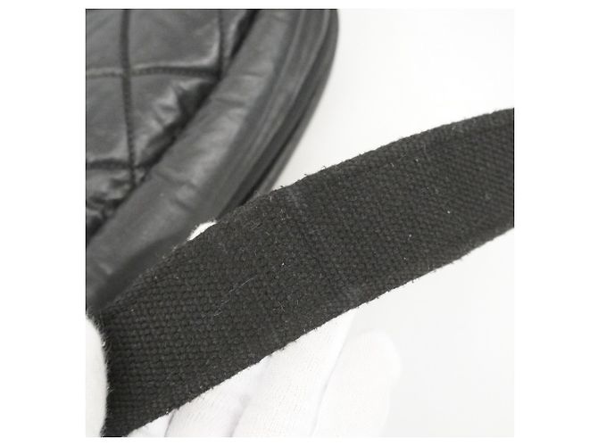 Borsa a Spalla in Nylon Nero Chanel Coco Cocoon - vista 9