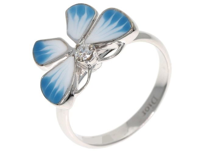 Anello Pinky con Motivo Farfalla Christian Dior D'oro - vista 2