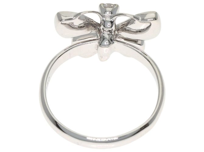 Anello Pinky con Motivo Farfalla Christian Dior D'oro - vista 4