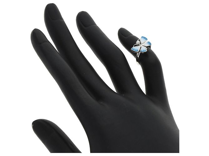Anello Pinky con Motivo Farfalla Christian Dior D'oro - vista 6