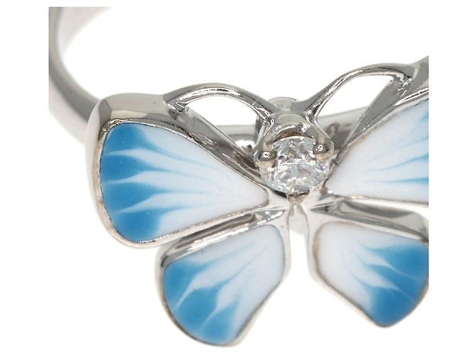 Anello Pinky con Motivo Farfalla Christian Dior D'oro - vista 7