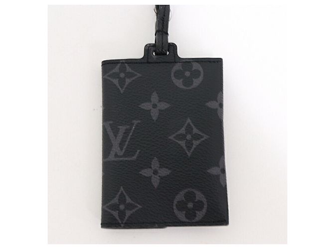 Tarjetero Portecarte On Strap de Louis Vuitton Negro - vista 2