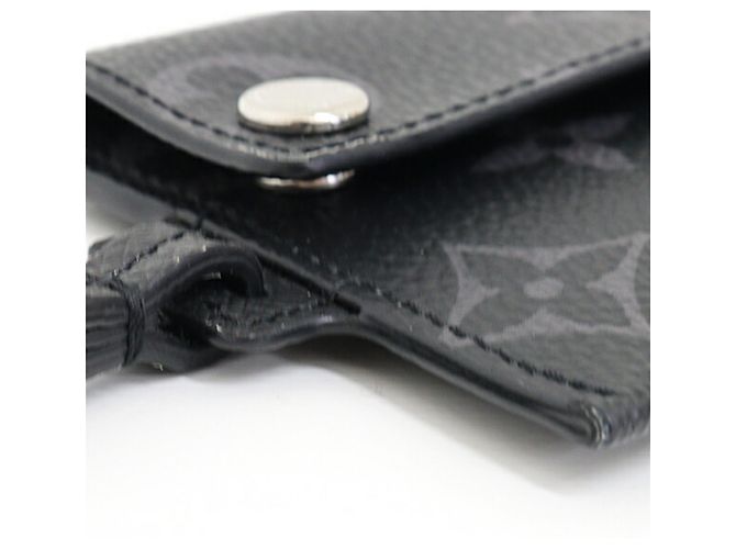 Tarjetero Portecarte On Strap de Louis Vuitton Negro - vista 5