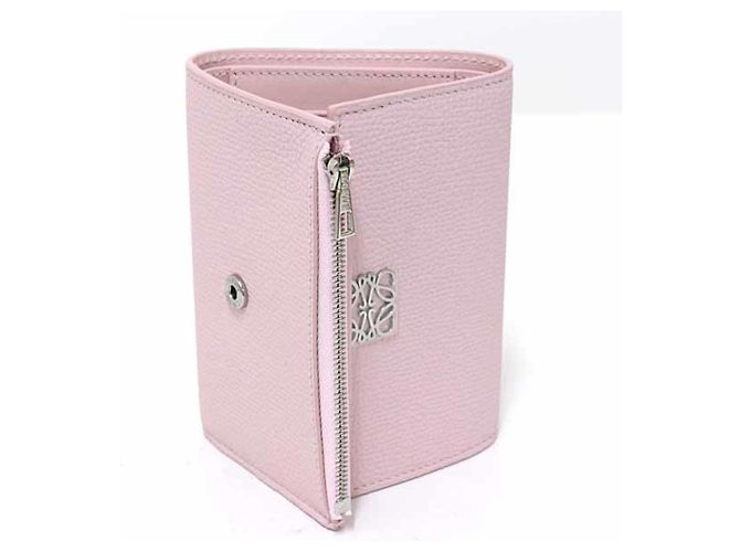 Cartera Vertical Anagram Loewe Rosa - vista 4