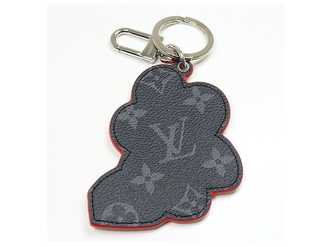 Vivienne Portachiavi Monogram Eclipse Louis Vuitton Nero Monogramma - vista 2