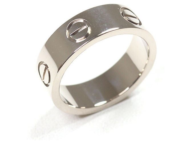 Anello Love Cartier Modello Classico in Oro Bianco D'oro - vista 2