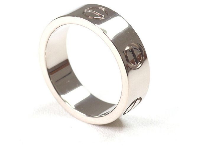 Anello Love Cartier Modello Classico in Oro Bianco D'oro - vista 4