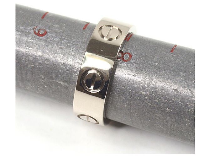 Anello Love Cartier Modello Classico in Oro Bianco D'oro - vista 5