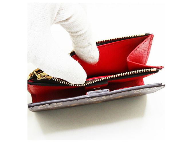 Billetera bi-fold Lisa LV x TM de Louis Vuitton Castaño Multicolor Monograma - vista 3