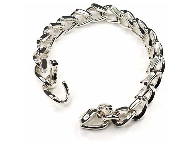 Bracciale a maglie medio Tiffany & Co. Argento - vista 3