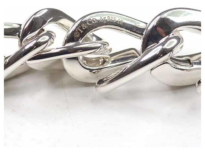 Bracciale a maglie medio Tiffany & Co. Argento - vista 5