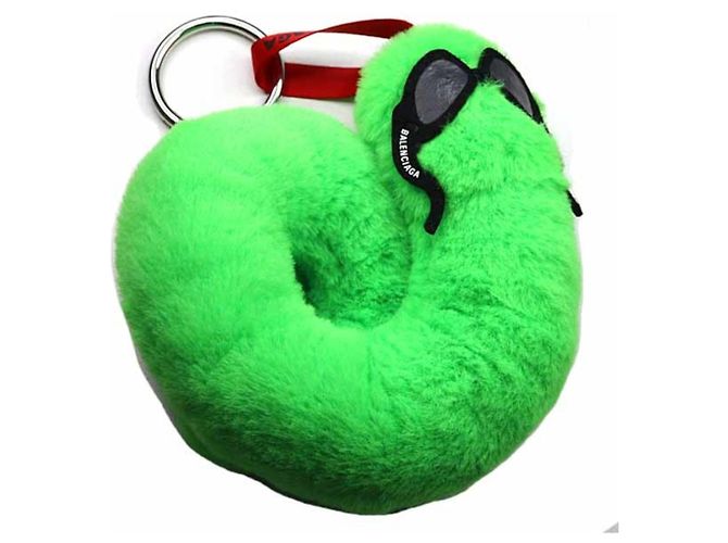 Portachiavi Serpente Balenciaga in Verde - vista 3