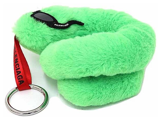 Portachiavi Serpente Balenciaga in Verde - vista 4