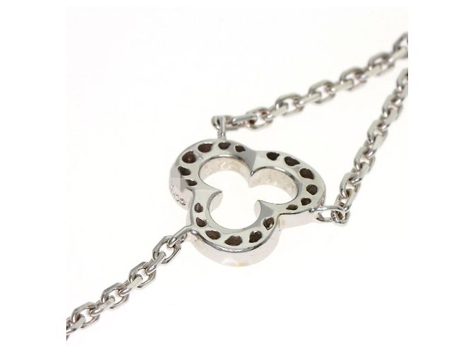 Collar de Diamante Camelia de Chanel en Oro Blanco de 18K - vista 7