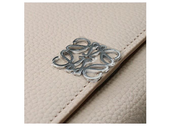 Portafoglio Verticale Anagram Loewe Beige - vista 6