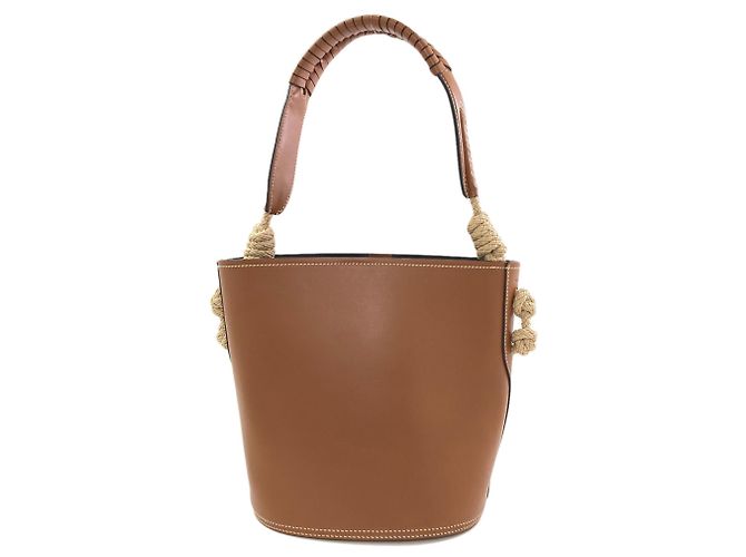 Borsa a Spalla Tambour Bucket 1BE050 di Prada Marrone - vista 2