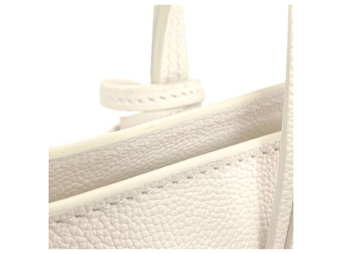 Bolsa tote de couro com design simples da Tod's Branco - vista 13