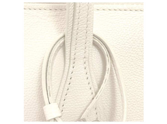 Bolsa tote de couro com design simples da Tod's Branco - vista 14