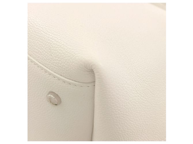 Bolsa tote de couro com design simples da Tod's Branco - vista 17