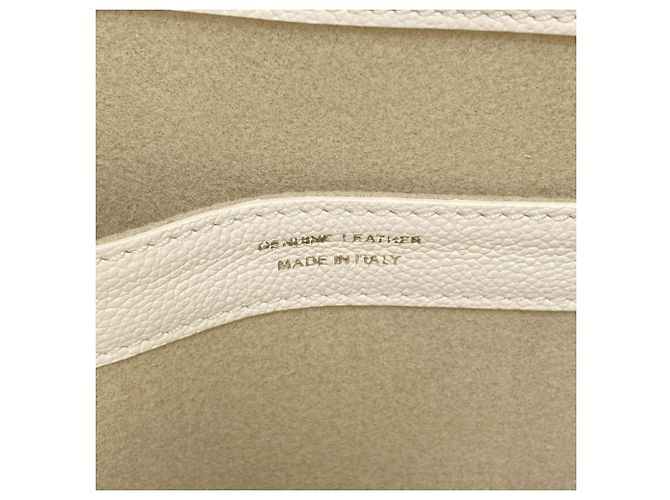 Bolsa tote de couro com design simples da Tod's Branco - vista 8