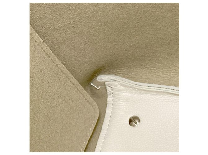 Bolsa tote de couro com design simples da Tod's Branco - vista 9