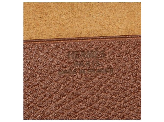 Trim Pochette Fanny Pack Verde Hermès Marrone - vista 9