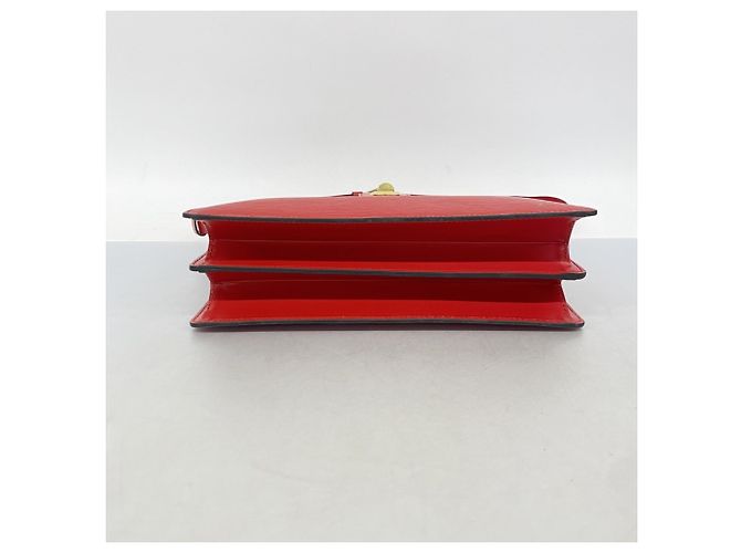 Borsa a Spalla Capucines Epi Louis Vuitton Rosso - vista 3