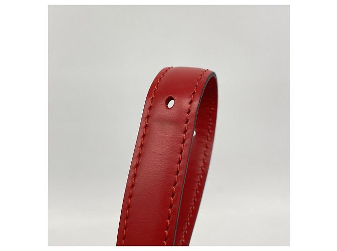 Borsa a Spalla Capucines Epi Louis Vuitton Rosso - vista 7