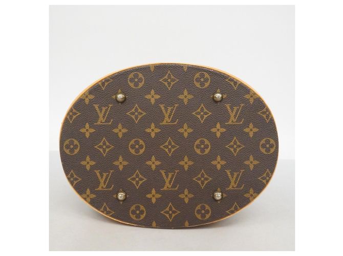 Bolsa Tote Monogram Bucket GM da Louis Vuitton Marrom - vista 3