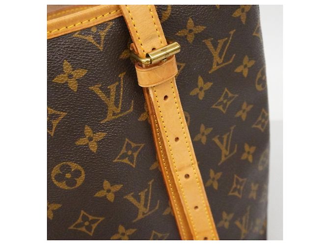 Bolsa Tote Monogram Bucket GM da Louis Vuitton Marrom - vista 9
